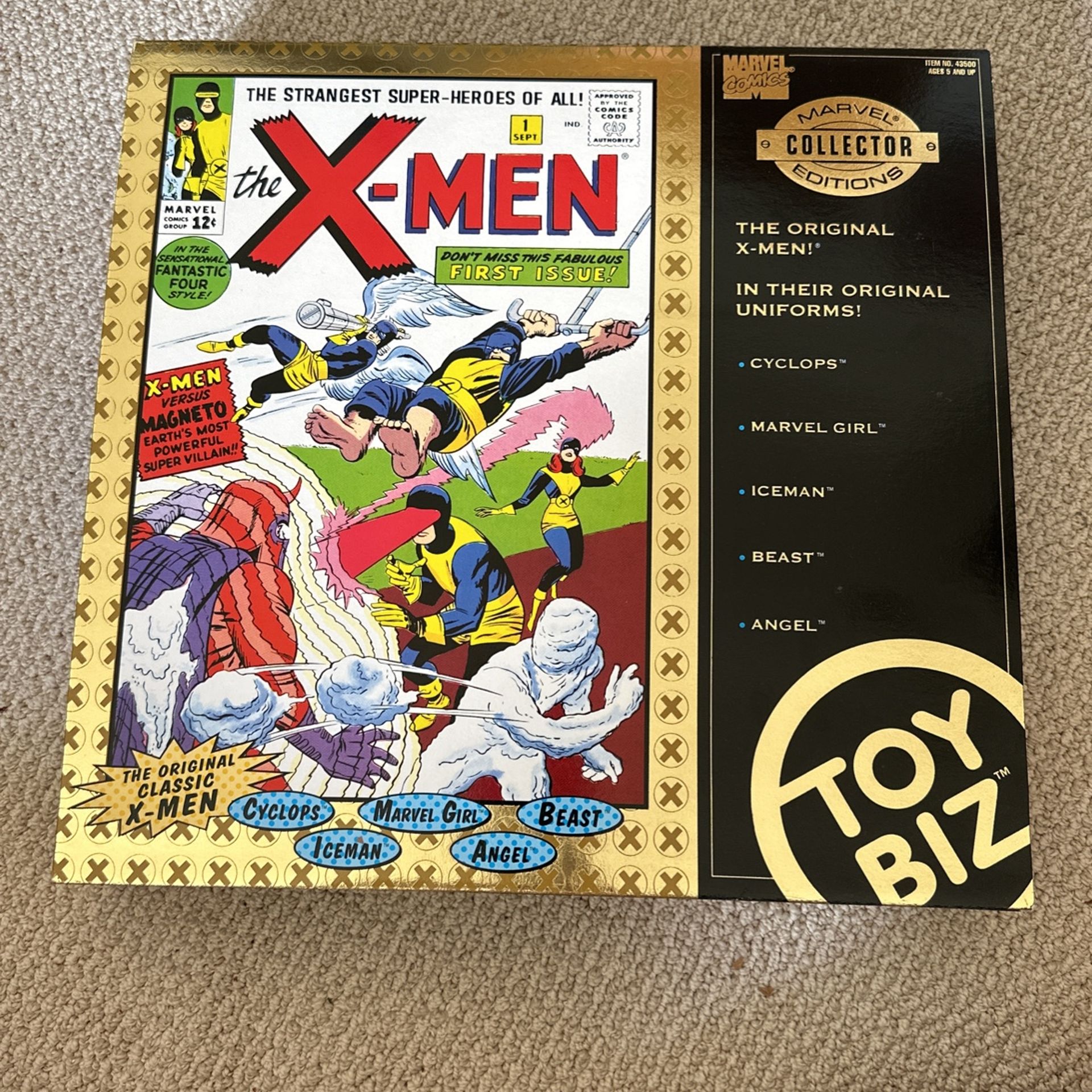 Marvel Collector Editions Toy Biz Original X Men MARVEL COLLECTOR