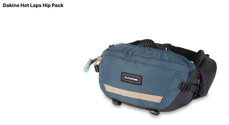 Used Dakine 5L, Hip Bag, $30