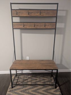 Coat & Shoe Rack