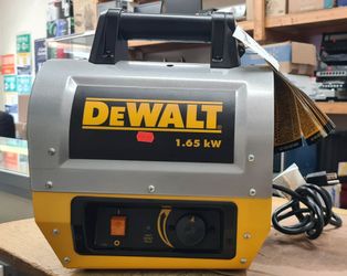DEWALT
1650W Electric Forced Air Portable Outdoor Space Heater with Handle