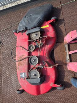 ((READ AD))(($260 EACH))((46" DECK Craftsman/husqvarna RIDERS)) riding mower