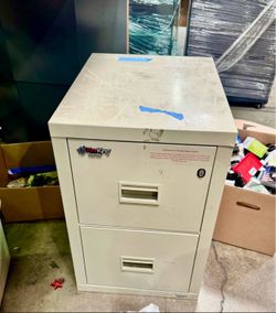 Fire king file cabinet