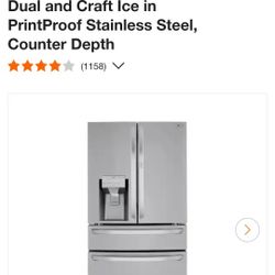 LG french door refrigerator