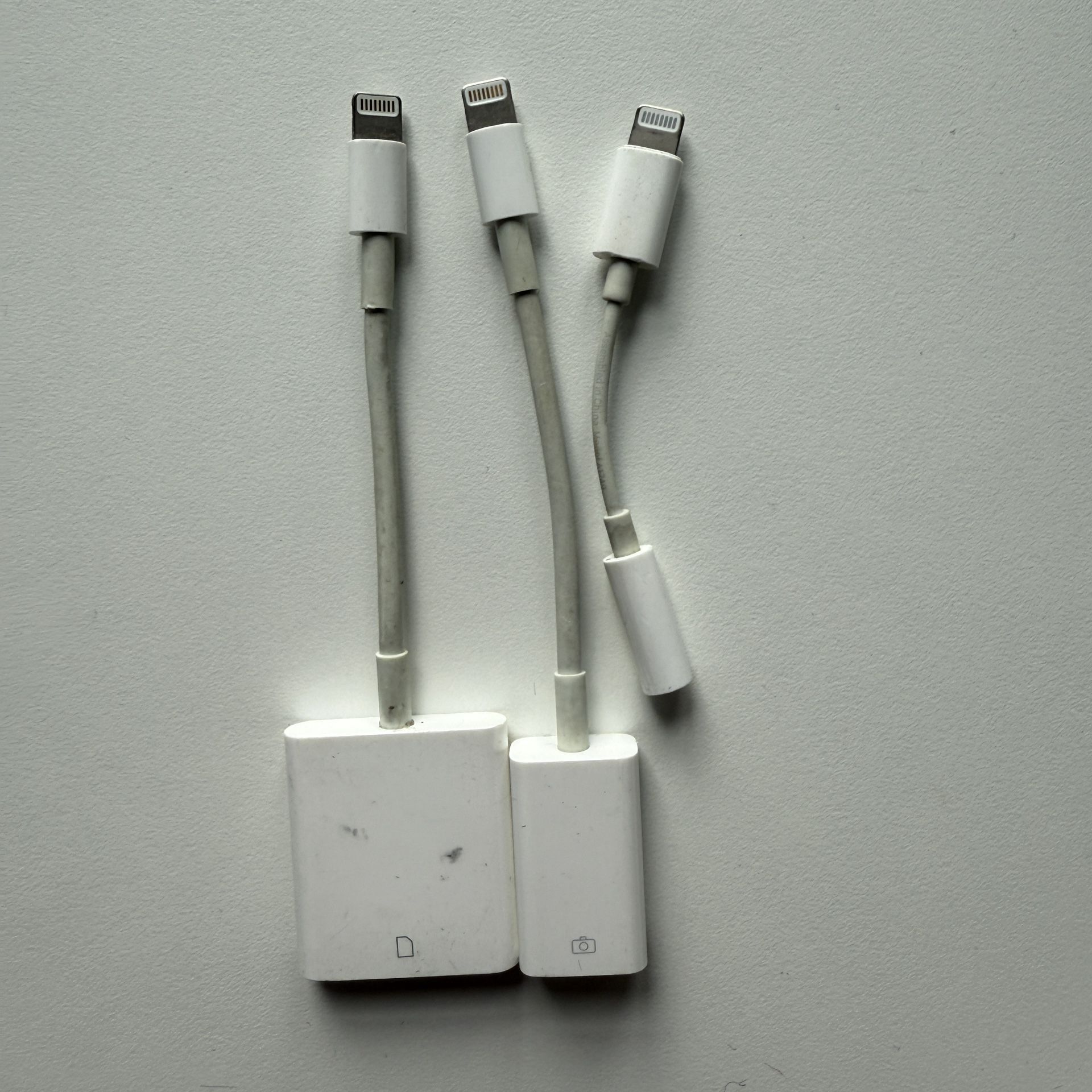 various Apple Lightning adapters - FREE
