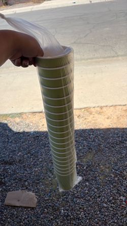 Stacked Disposable Cups Sleeve