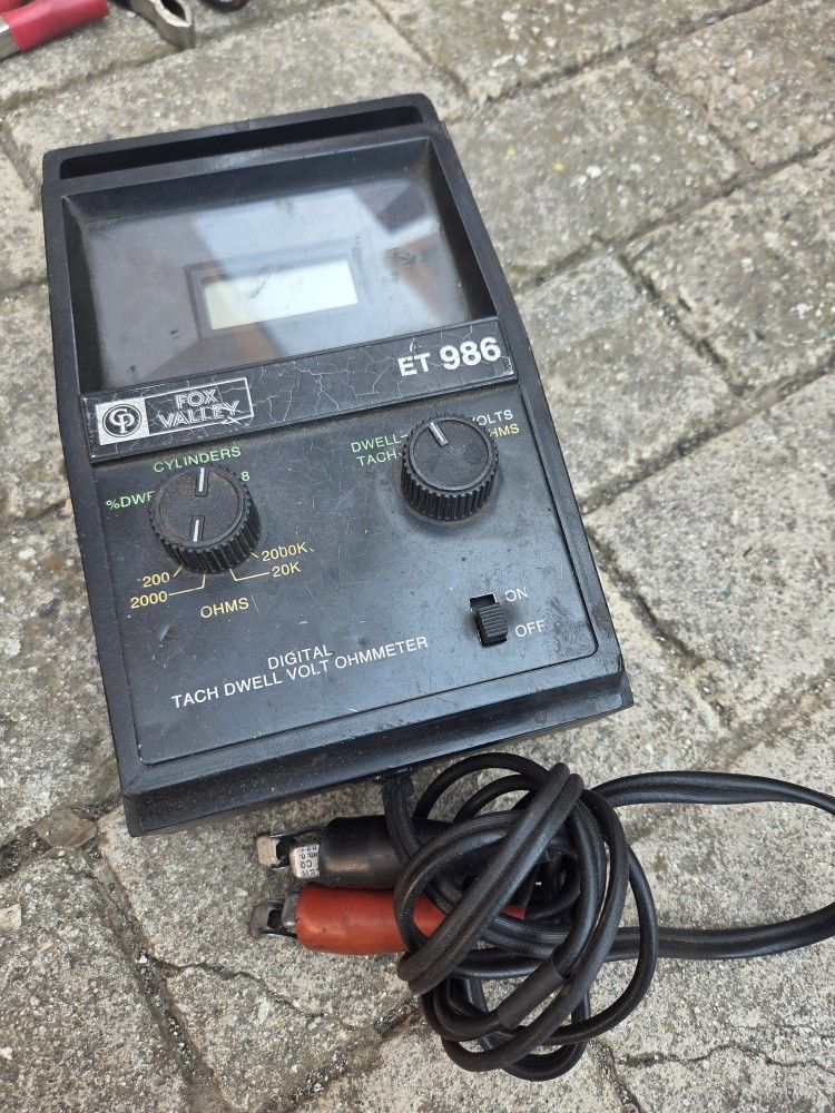 TACH-DWELL Volt Ohm Meter