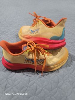 Hoka shoes orange