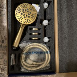 Brand New 3 Handle Shower Faucet Set with Tub Spout Bathtub Shower Faucet Combo Set