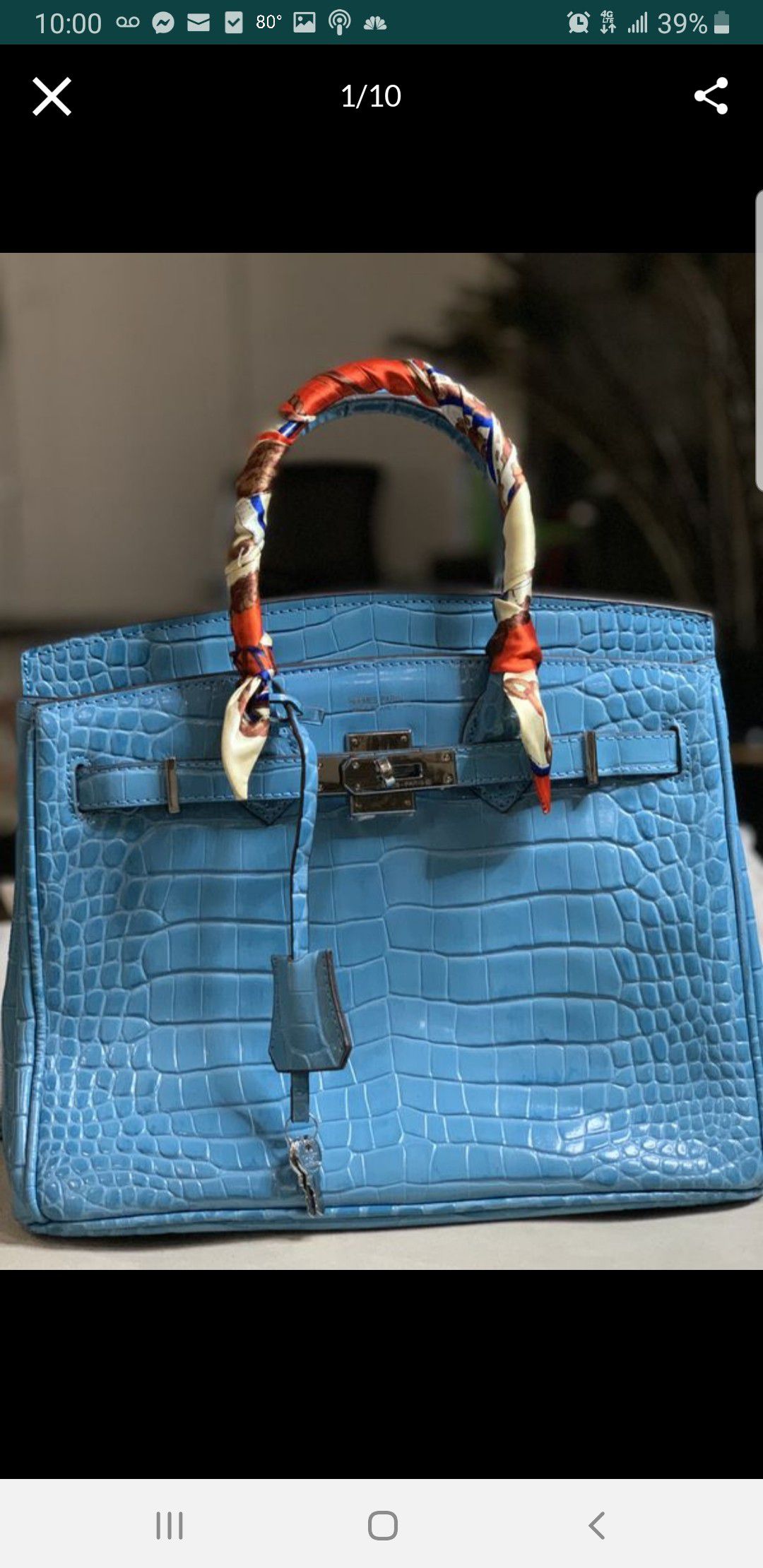 🔥 Payment plan avail Hermes vip bags with dust bag key and locks