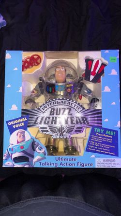 1996 Disney thinkway intergalactic buzz lightyear