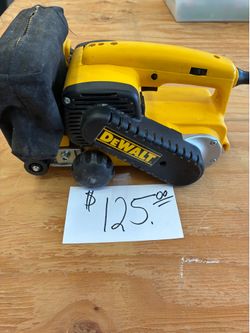 DeWalt belt sander