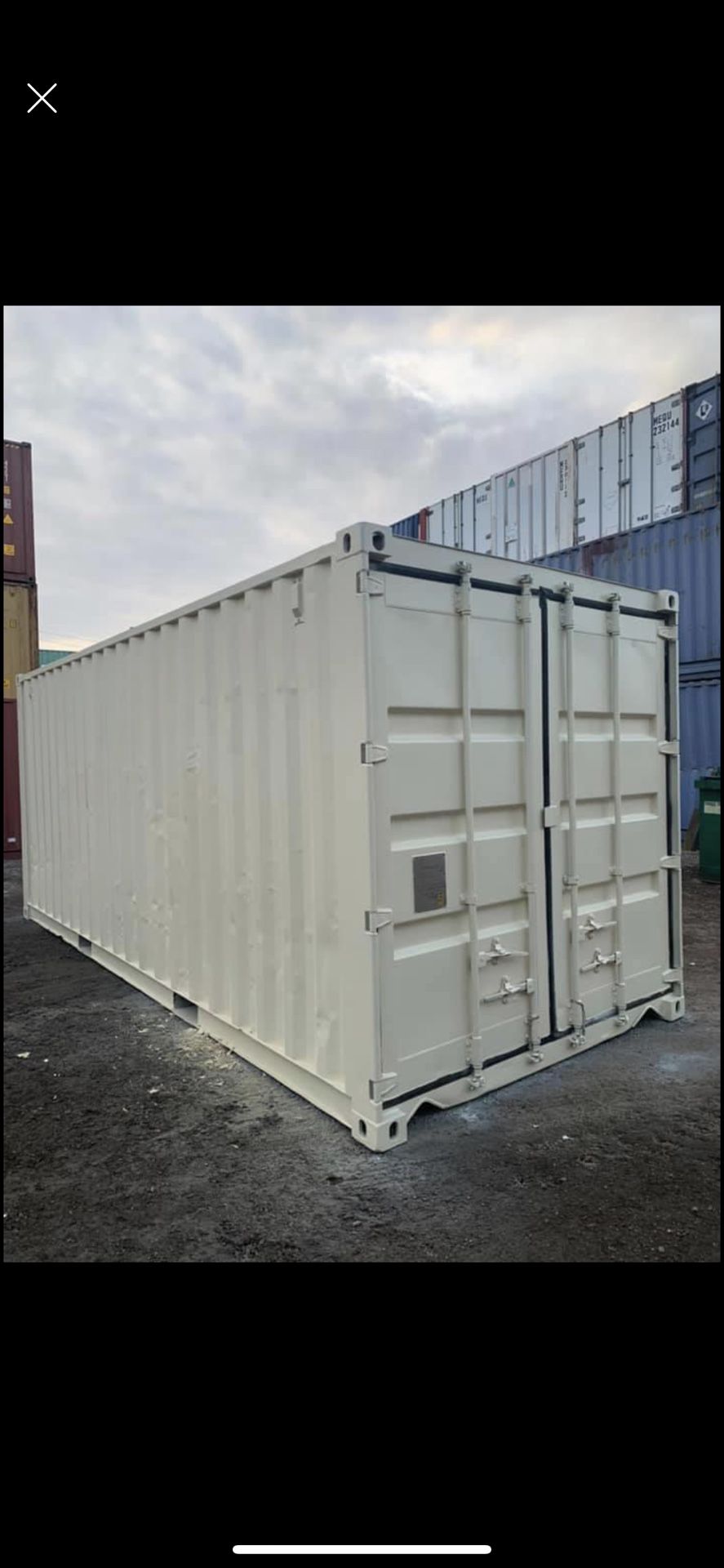 20’ storage container