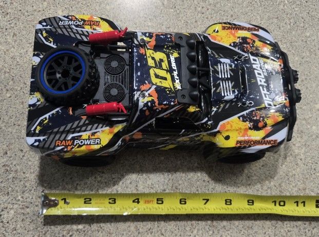 Power Craze Off-Road Racer AWD Vehicle Remote Control Car No Remote Tested Works