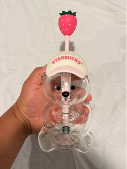 Starbucks glass bear
