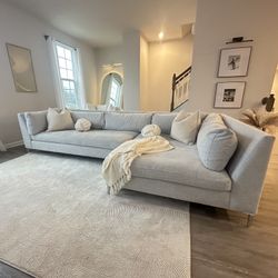 Delivery Included | CB2 Decker Sectional ($4,400)