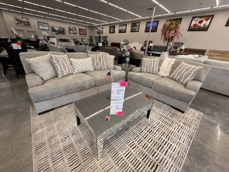 2 PC SOFA AND LOVESEAT