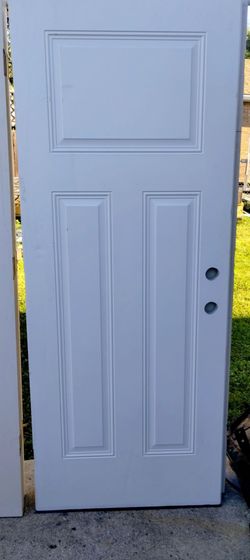 Outside door 32" white