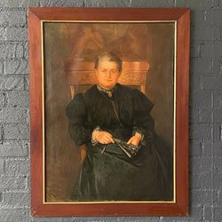Antique Portrait Oil Painting of Old Lady, c.1920’s
- Delivery Available