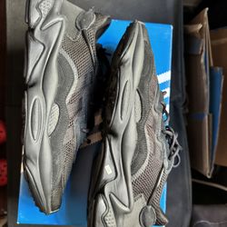 Mens Black Adidas Ozweego