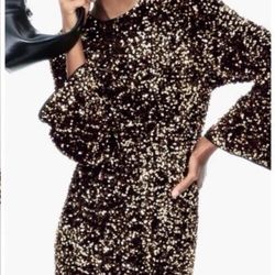 H&M sequin dress