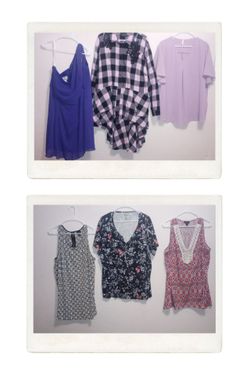 Bundle of 6 Women's Plus Size 3X Tops