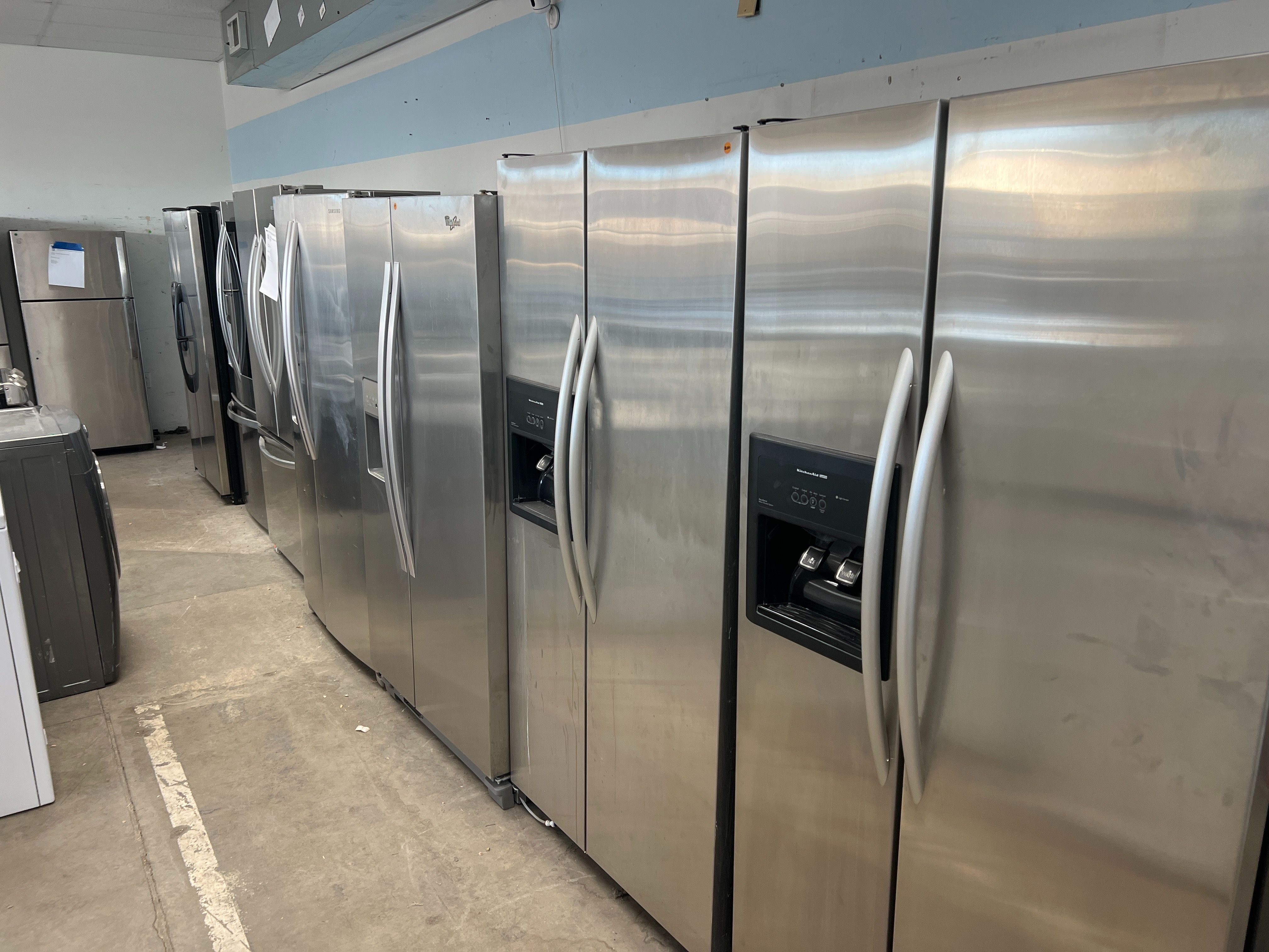 2 locations - USED REFRIGERATORS FOR SALE -FREE DELIVERY /120 DAY WARRANTY