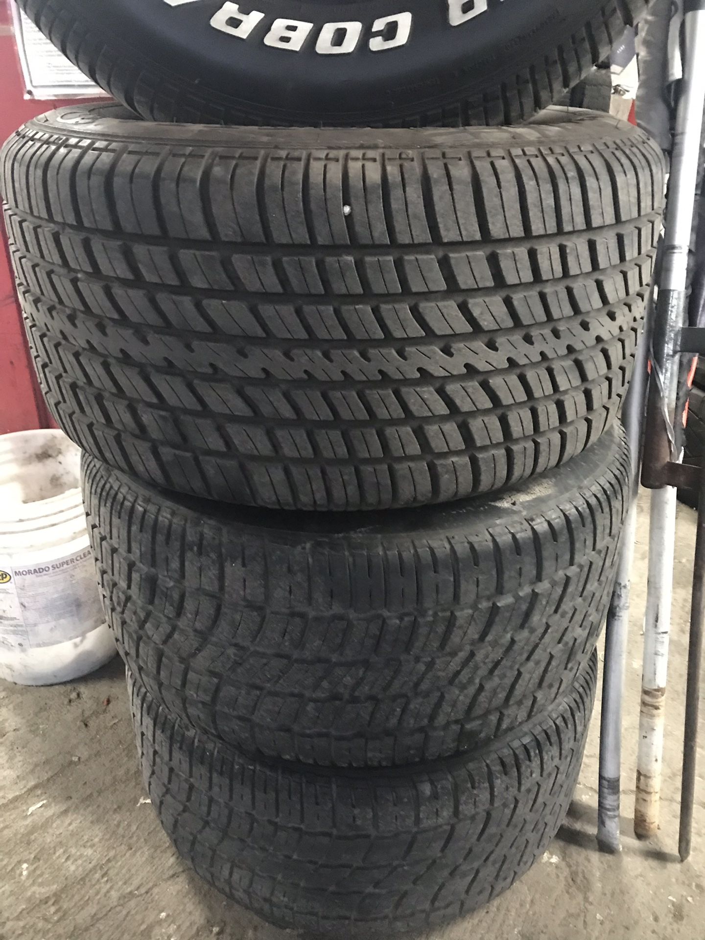 Selling 15x10 inch rims and tire size 295-50-15 $650