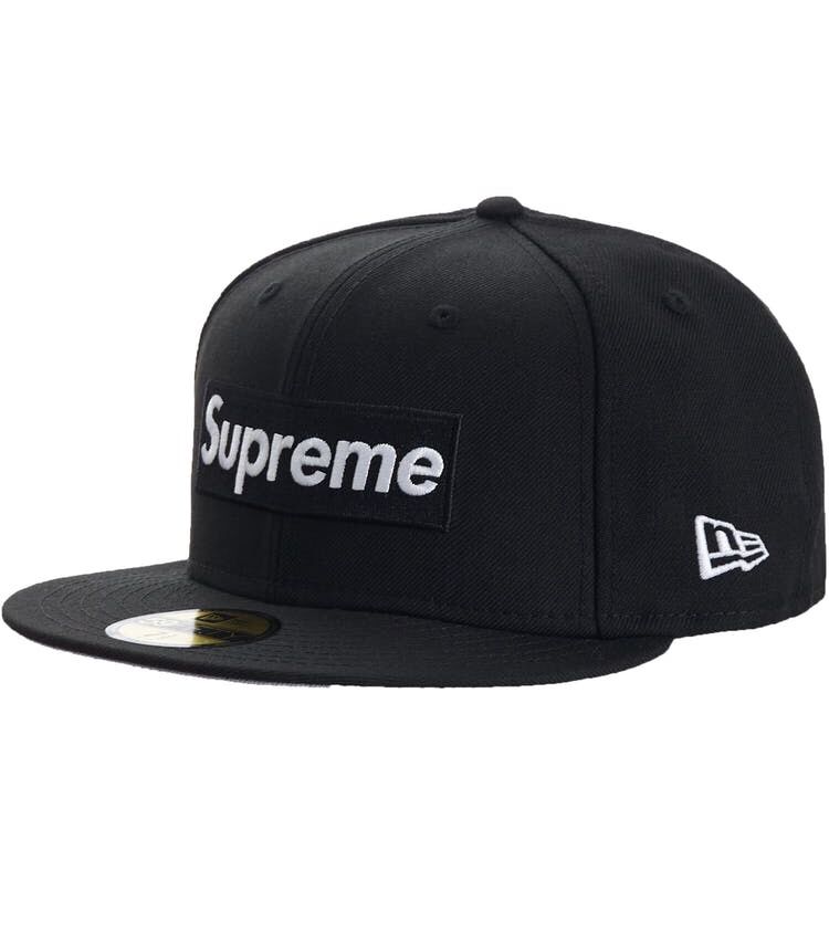 Brand New Supreme World Famous Box Logo hat - Black 7 1/2