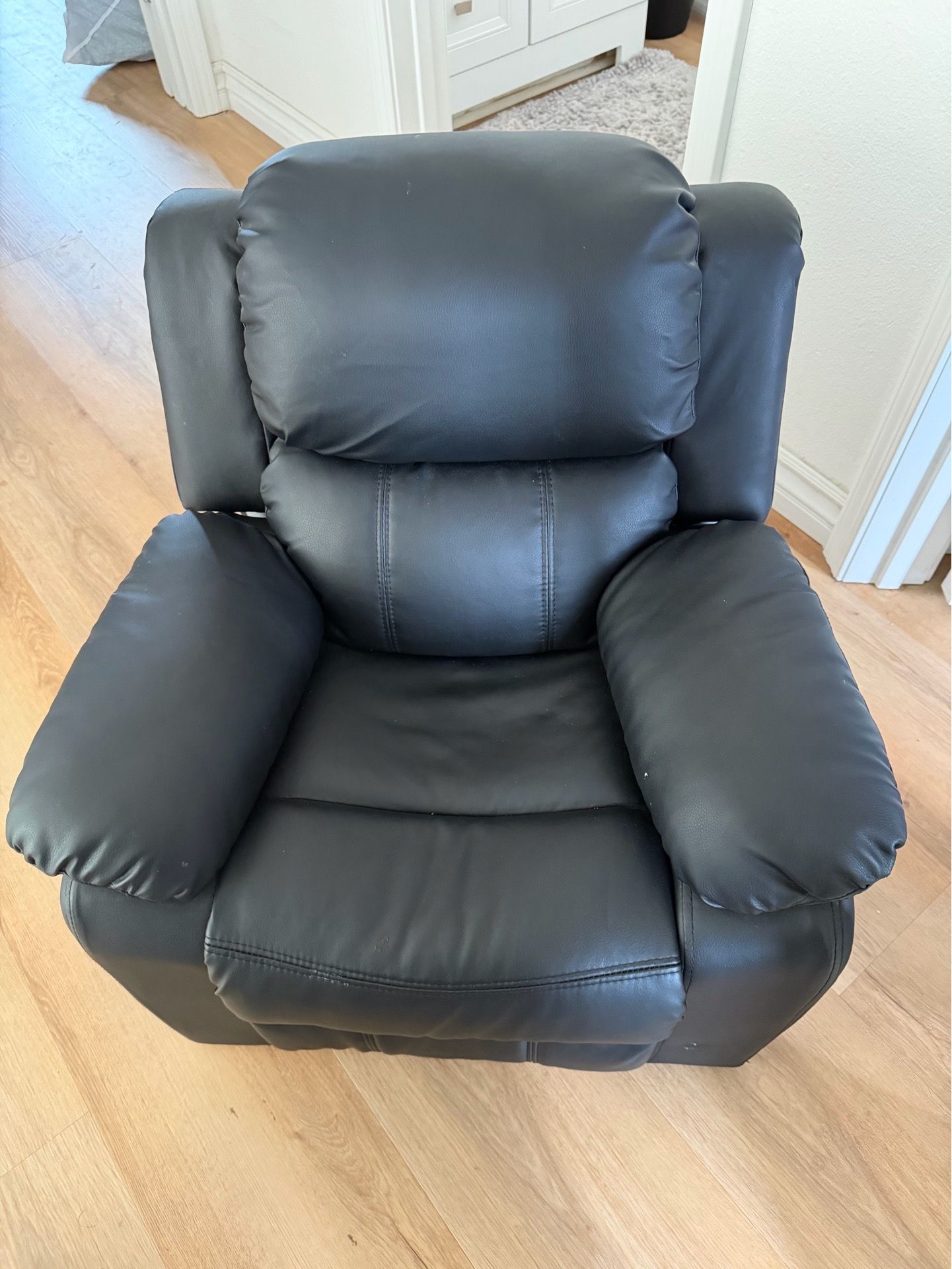 Kids Black Recliner