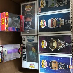 Box Of Funko Pops