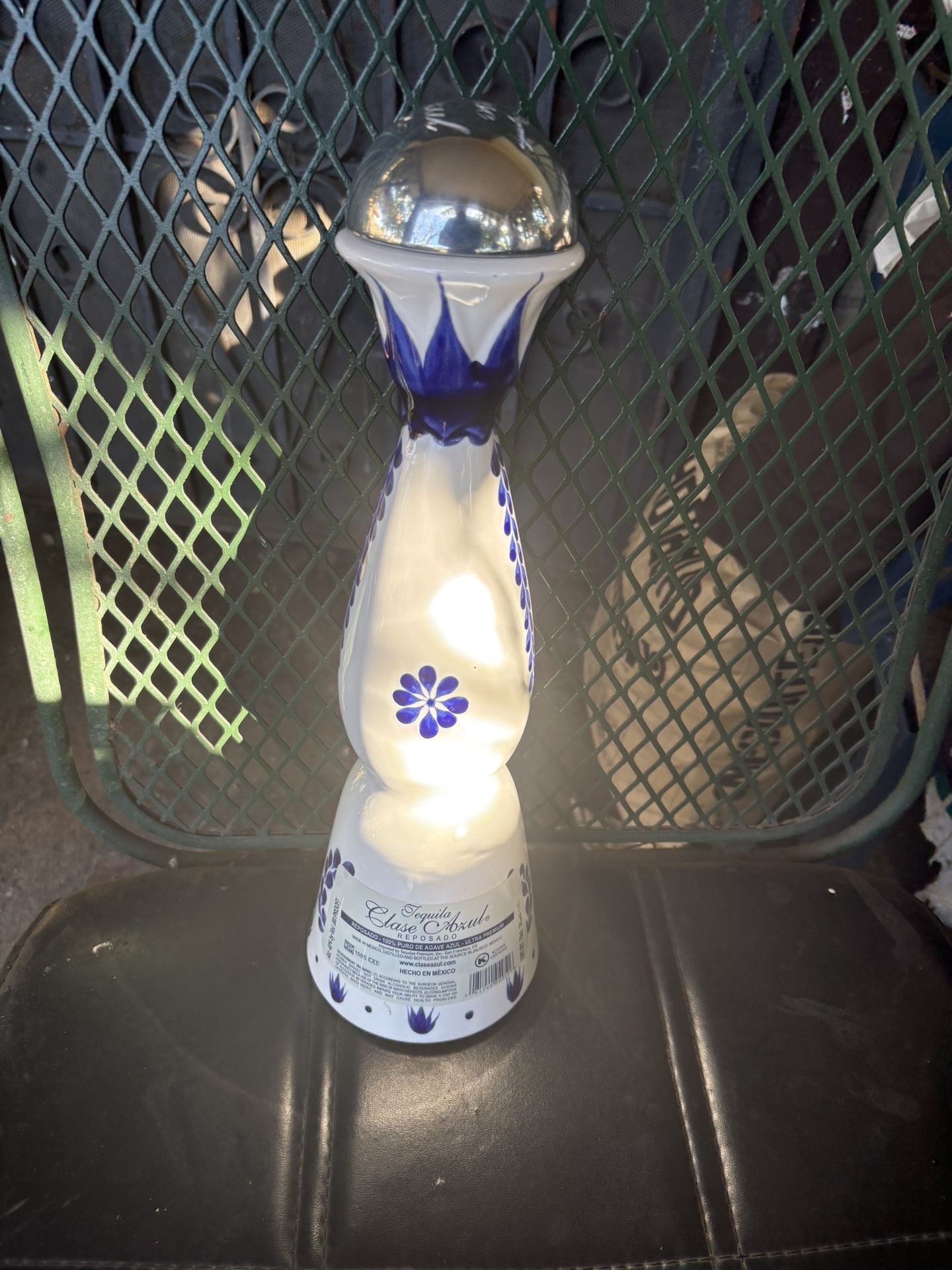 Empty Tequila Bottle