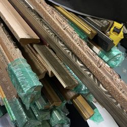 High quality wooden Picture frames pieces lot (READ DESCRIPTION)