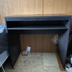 Black- Brown Desk 