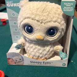 Baby Gund Sleepy Eyes Owl Soother