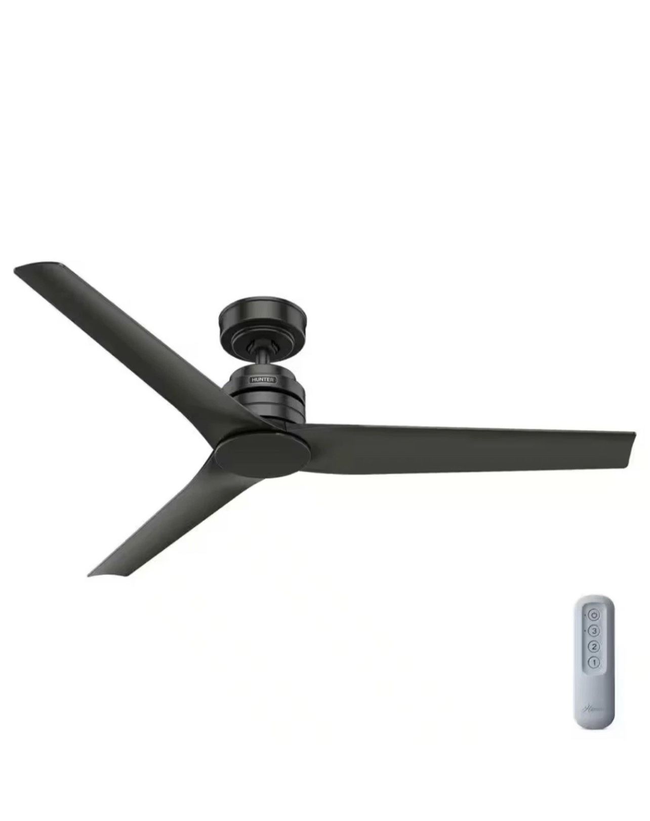 Hunter Nocturnal 52 in. Indoor/Outdoor Noble Bronze Propeller Ceiling Fan