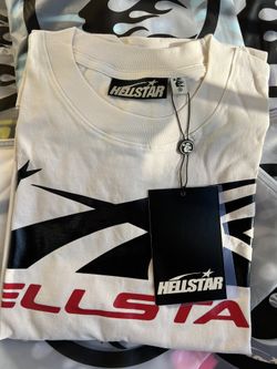 Hellstar Sport Logo Gel Tee ‘White/Black/Red’