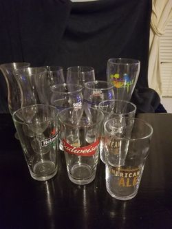 Beer glasses