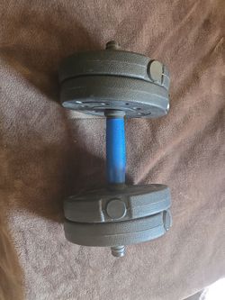 Adjustable Dumbbell with Weight Plates
