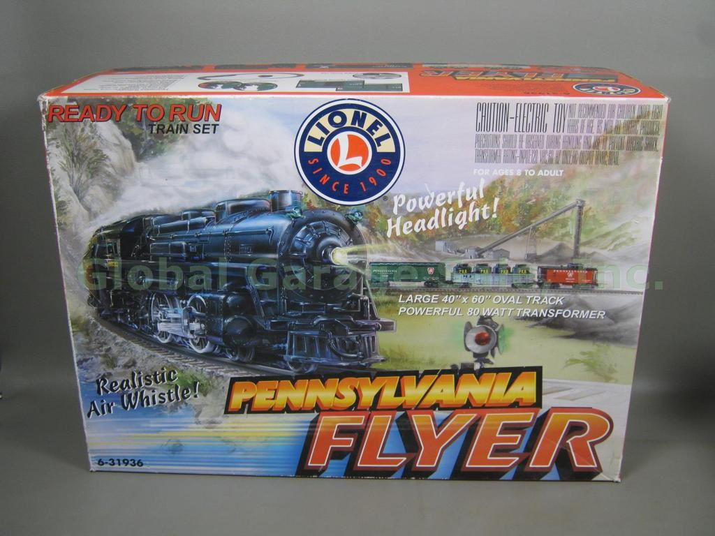 NEW (CLOSED BOX) Lionel Pennsylvania Flyer train set #6-31936 O Gauge Train Set