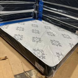 Brand new King size mattress with box spring 