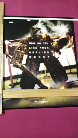 Classic roller blade poster
