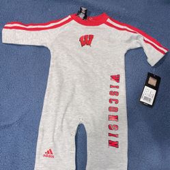Infant Boys Wisconsin One Piece Bodysuit