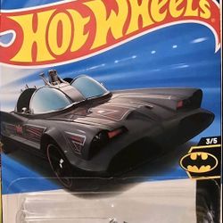New DC Comics Classic Batman TV Series Batmobile Hot Wheels