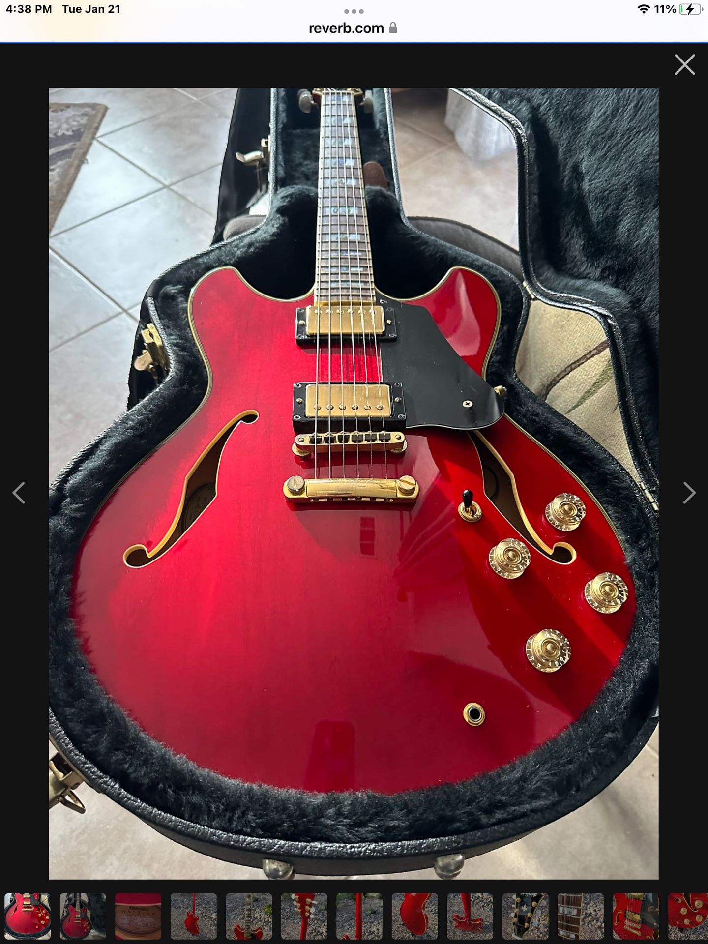 Ibanez AS120 Semi Hollow Guitar For Trade
