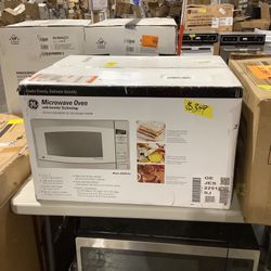 GE 2.2 cu. ft. Countertop Microwave in Stainless Steel with Defrost and Sensor Controls