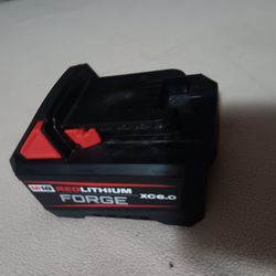 M 18 battery Red Lithium Forge XC 6.0