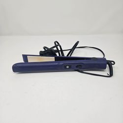 Professional 1" Ceramic Flat Iron - Deep Purple / Navy
