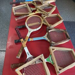 Vintage Tennis Racket Wall Decoration Wilson Rackets 