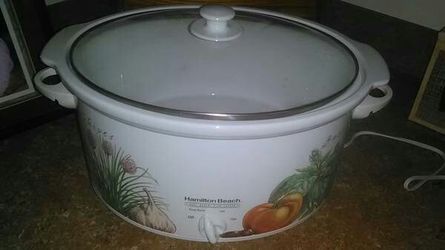 Hamilton Beach Slow Cooker Crock Pot! 7 quart size! Excellent Shape!