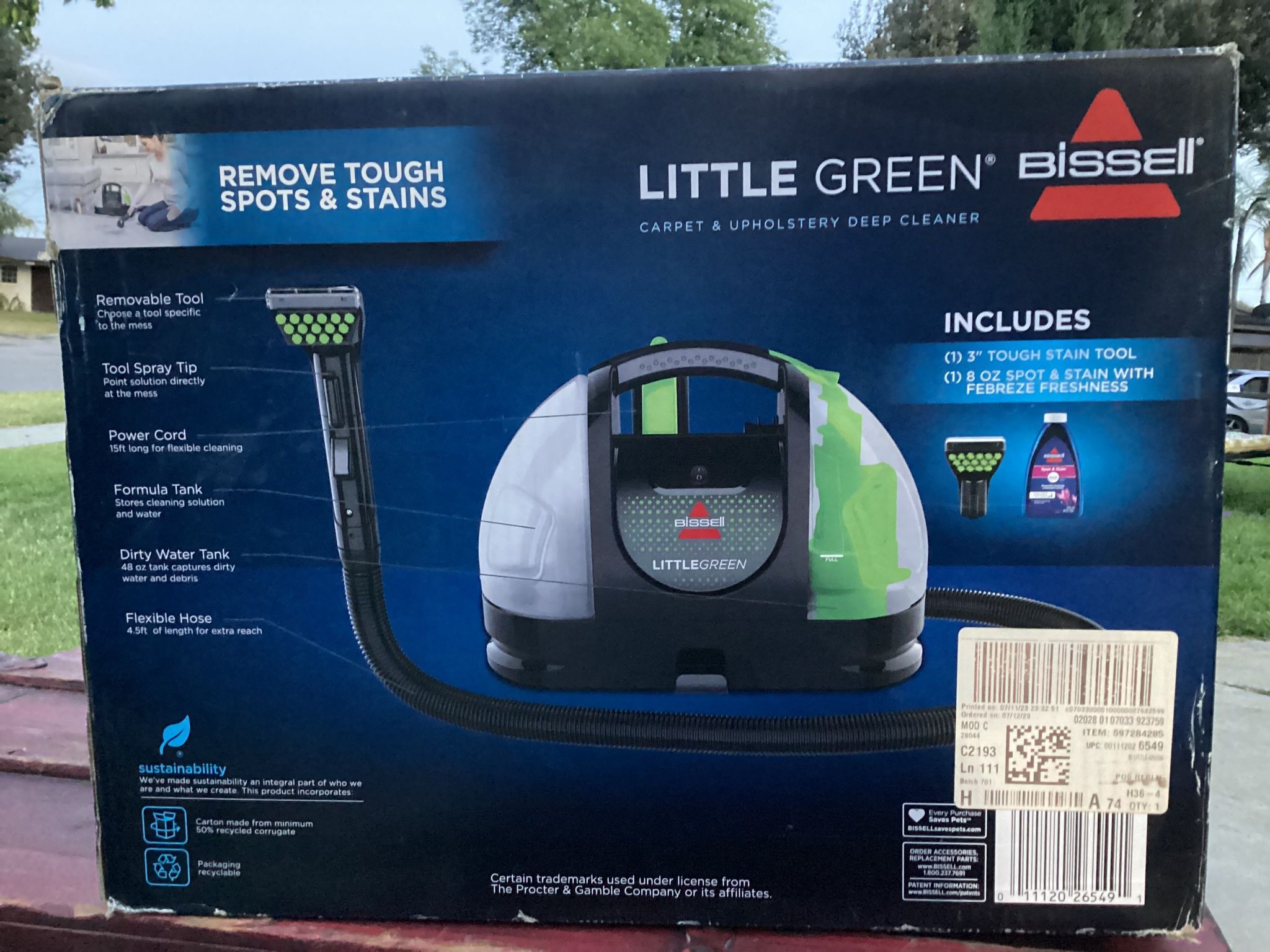 Bissell little Green Machine N.I.B